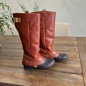 RARE 🔥 SOREL Slimpack Riding Tall Boot Size 6